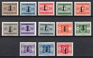 1944 Italy, Postage Due Stamps, Signed, Complete Set