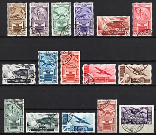 1933 Italian Colonies, General Issues, Airmail, Complete Set