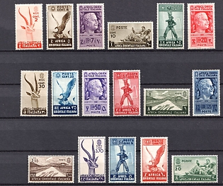 1938 East Africa, Italian Colonies