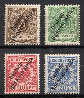 1897-99 South West Africa, German Colonies, Germany, Complete Set