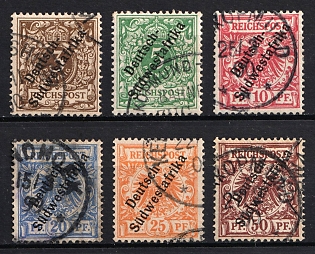 1898-99 South West Africa, German Colonies, Germany, Complete Set