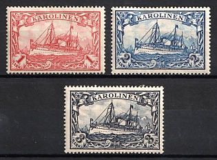 1900 Caroline Islands, German Colonies, Kaiser’s Yacht, Germany