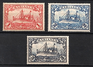1901 Mariana, German Colonies, Kaiser’s Yacht, Germany