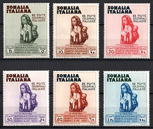 1934 Somalia, Italian Colonies, Complete Set