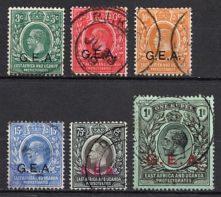 1917 Tanganyika, British Occupation of German East Africa, Emerald Color