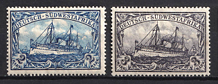 1911-19 South West Africa, German Colonies, Kaiser’s Yacht, Germany