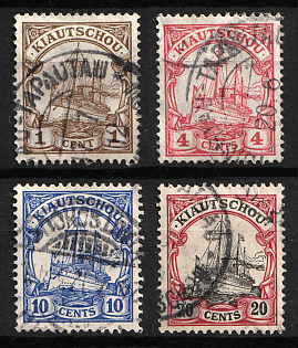1905-19 Kiautschou, German Colonies, Kaiser’s Yacht, Germany