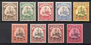 1900 Togo, German Colonies, Kaiser’s Yacht, Germany