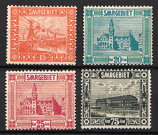 1923 Saar, Germany, Complete Set