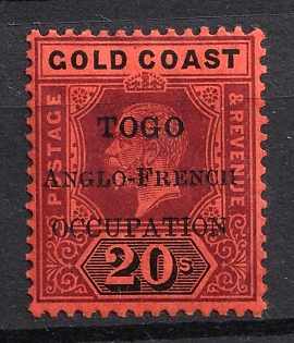 1915 20s Togo, British Occupation of German West Africa