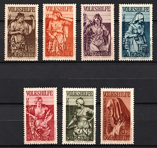 1934 Saar, Germany, Complete Set