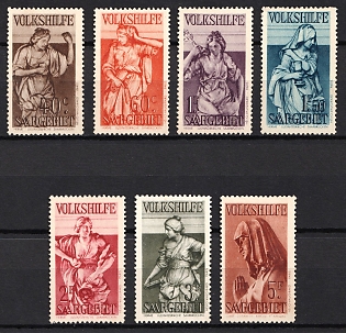 1934 Saar, Germany, Complete Set