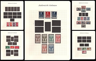 Cyrenaica, Italian Colonies, Collection of Different Issues of Stamps