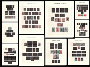 Eritrea, Italian Colonies, Collection of Different Issues of Stamps