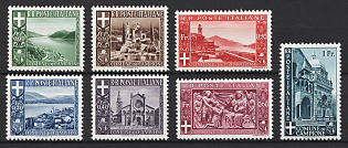 1944 Campione d'Italia, Italy, Local Issues, Complete Set