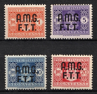 1947 Trieste, Italy, Zone A, Allied Military Government, Postage Due Stamps, Complete Set