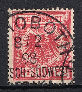 1898 10pf German Offices in South West Africa, Germany, Forerunner, Rehoboth Postmark