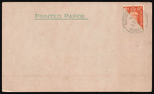 1941 (23 Jan) Guernsey, German Occupation, Germany, Postcard from Guernsey franked with bisect 2p