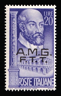 1949 20L, Trieste, Italy, Zone A, Allied Military Government, Complete Set