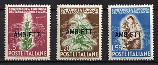 1950 Trieste, Italy, Zone A, Allied Military Government, Complete Set