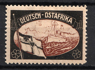 1920 East Africa, Germany Lost Colonies, Commemorative Stamps, German Propaganda