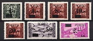 1945/46 Venezia Giulia and Istria, Italy, Yugoslav Occupation, Complete Set, Partial OFFSET on 2l