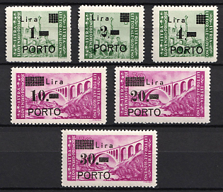 1946 Venezia Giulia and Istria, Italy, Yugoslav Occupation, Complete Set
