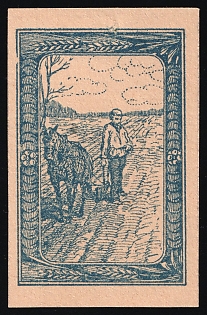 A Man with a Horse, Russian Empire Charity Cinderella