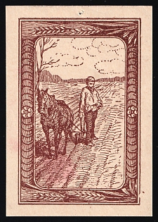 A Man with a Horse, Russian Empire Charity Cinderella