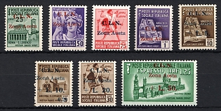 1944 Aosta, Italy, Local Issues, Complete Set