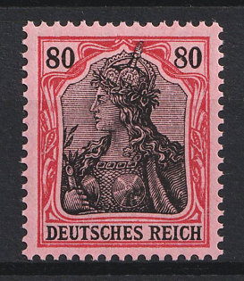 1905 80pf German Empire, Germany