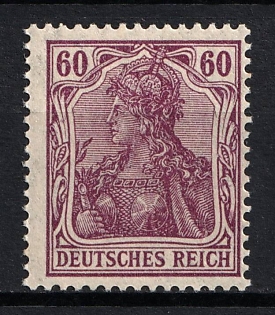 1911 60pf German Empire, Germany