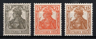 1916 German Empire, Germany, Complete Set