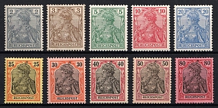 1900 German Empire, Germany, Complete Set