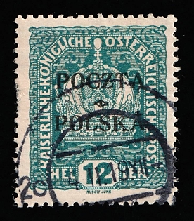 1919 Lesser Poland, 'Poczta Polska' Overprint, Certificate
