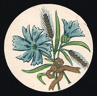 Flowers, Fight Against Tuberculosis, Soviet Russia Charity Cinderella