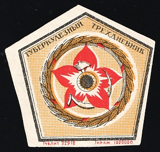 Tuberculosis Three-Day, Fight Against Tuberculosis, Soviet Russia Charity Cinderella