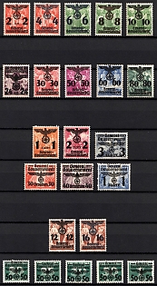 1940 General Government, Germany, Poland, Complete Set