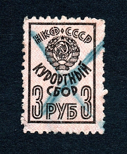 1930 3r Resort Fee, Russian Soviet revenue