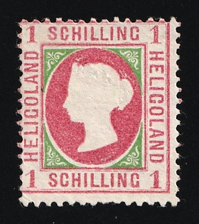 1875-85 1S Heligoland, German States, Germany, Berlin Reprint