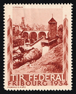 1934 Switzerland, Swiss Federal Shooting Festival in Fribourg