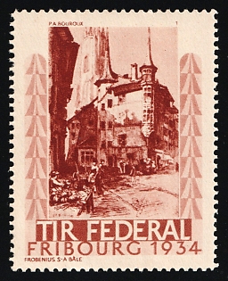 1934 Switzerland, Swiss Federal Shooting Festival in Fribourg