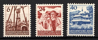 General Government, Germany, Poland, Unissued, Complete Set