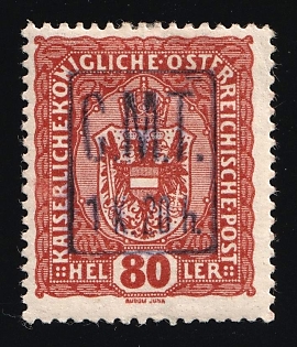 1919 1.20k on 80h Romanian Occupation of Kolomyia CMT