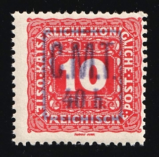 1919 40h on 10h Romanian Occupation of Kolomyia CMT