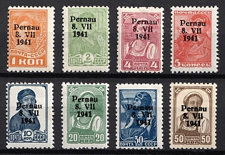 1941 Parnu (Pernau), German Occupation of Estonia, Germany, Signed