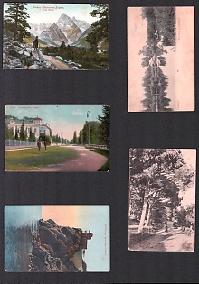 Russian Empire Picture Postcards Stock