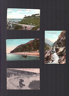 Russian Empire Picture Postcards Stock