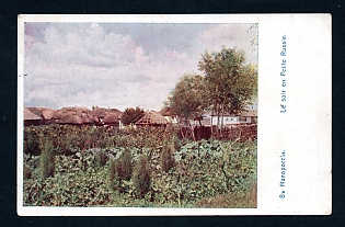 Postcard, Ukraine Views, Village