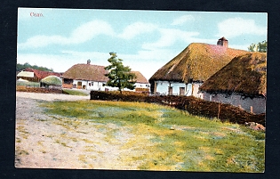 Postcard, Ukraine Views, Village